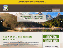 Tablet Screenshot of nationaltaxidermists.com